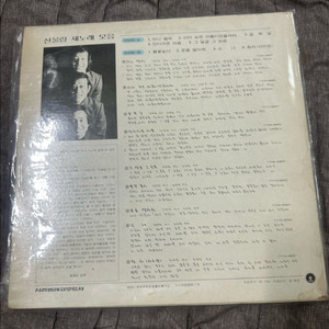 산울림 새 노래 모음 - 불꽃놀이/문 좀 열어줘 LP