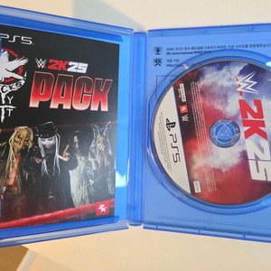 ps5 wwe2k25 판매합니다