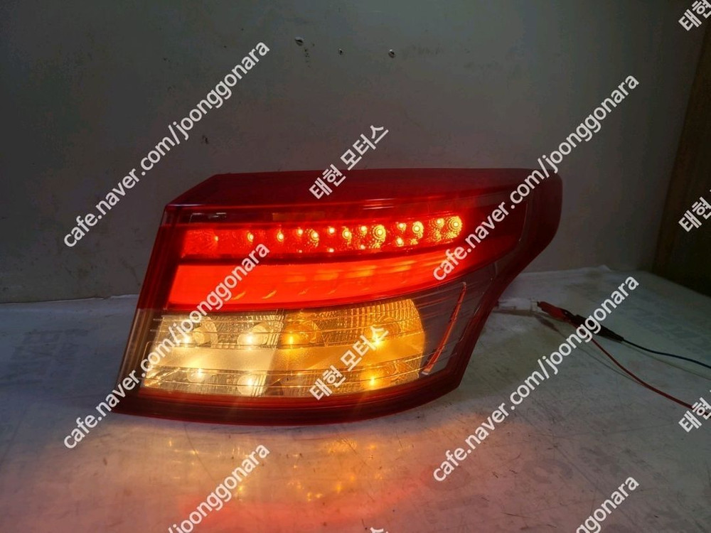 뉴SM5 플래티넘 노바 테일램프/데루등/후미등 조수석 이미지