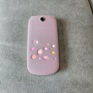 KT W9100 조약돌폰 핑크 A급