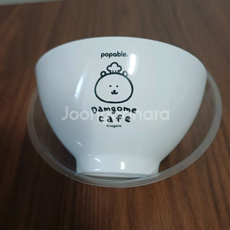 [ 농담곰 ] 담곰이 팝버블 카페 밥그릇--1