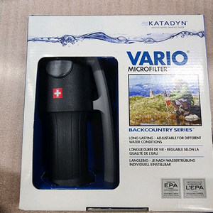 카타딘 바리오 휴대용 정수기 스위스제조 새상품 이미지