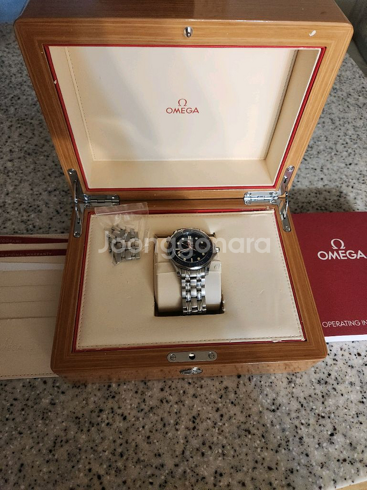 오메가씨마스터300 구형 청판--0