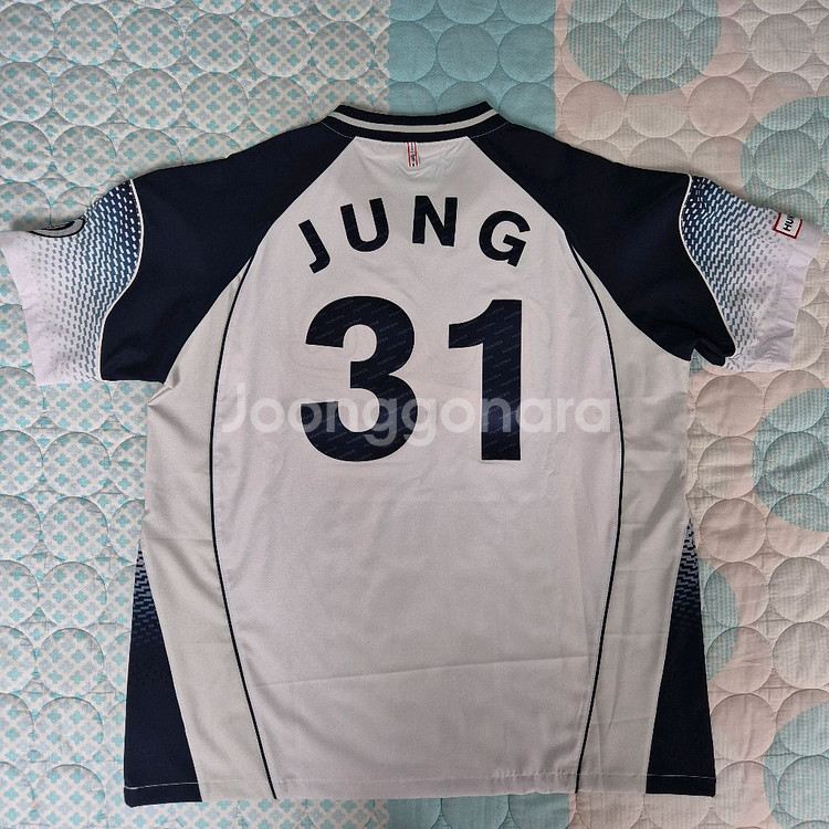 두산베어스 x 헌터 (L) 정수빈 #31 정품 유니폼--2