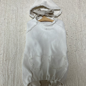 루이독 올인원 모자 세트 화이트