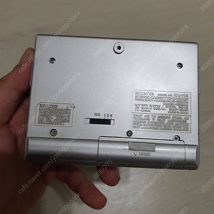 소니 워크맨 WM-F65 카세트 부품용--2