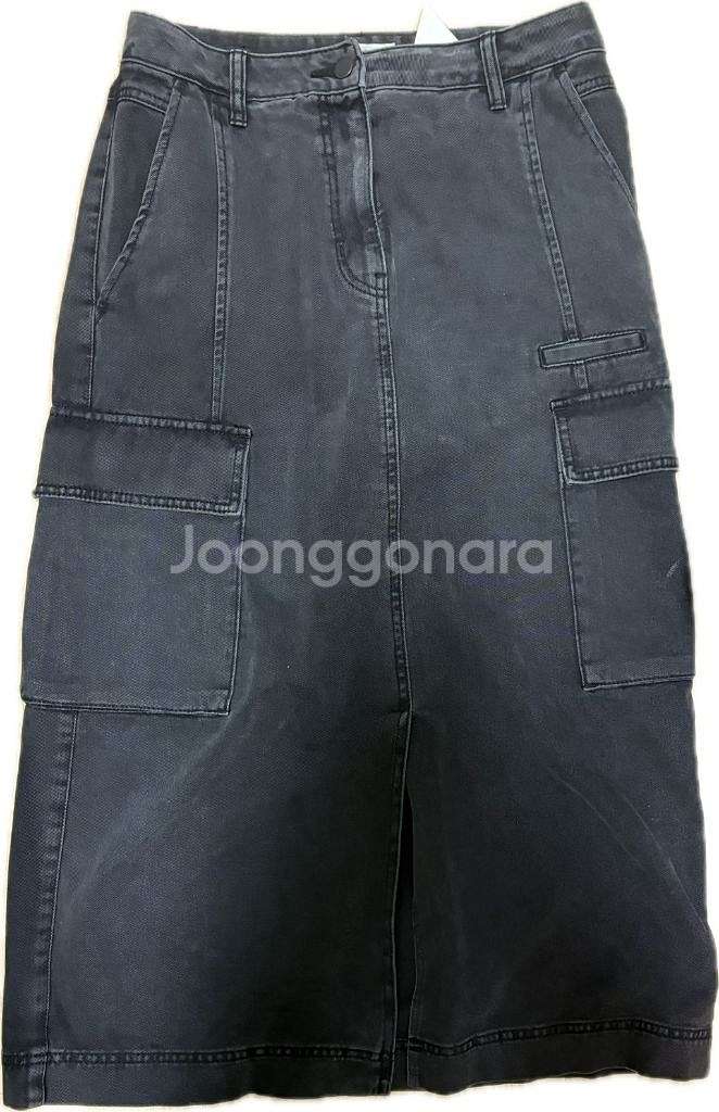 톰보이 카고롱스커트--5