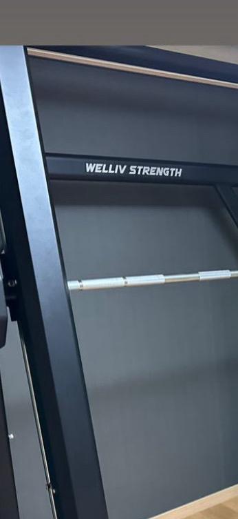 디랙스 스미스머신 + 바벨 105kg--2