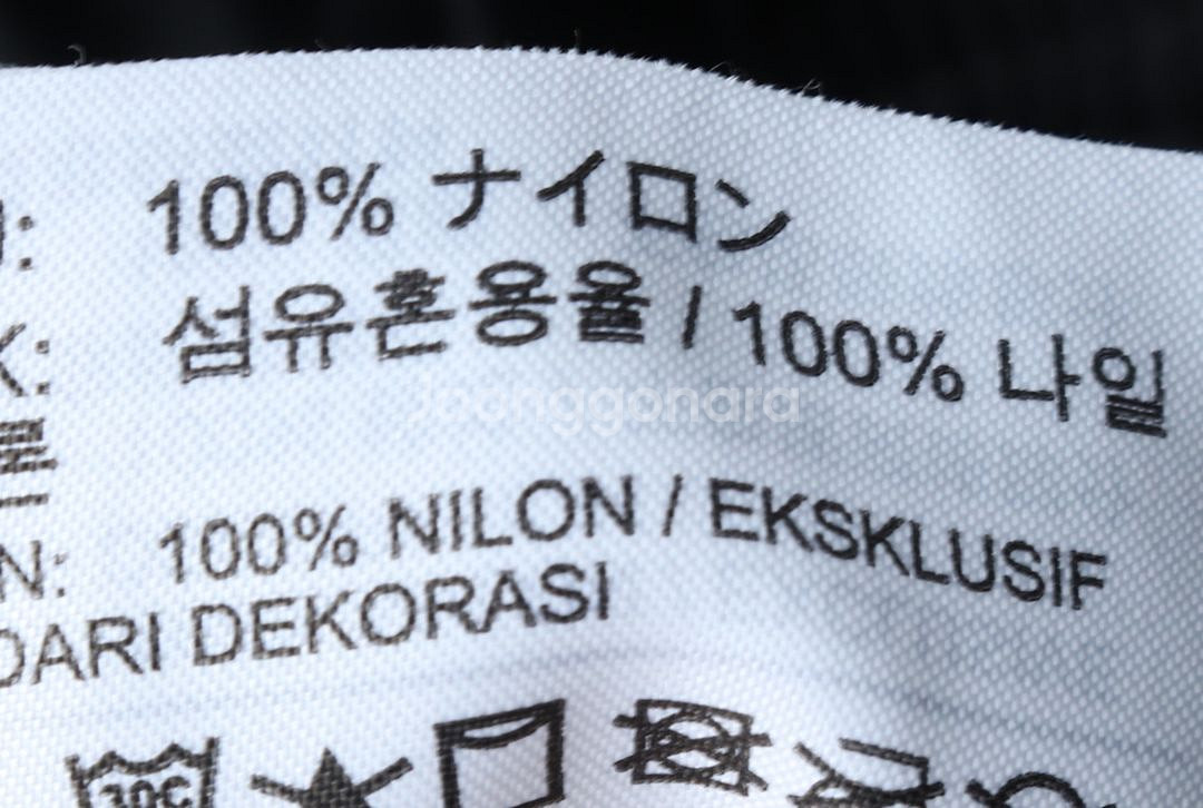 W(L) 나이키 반바지 팬츠 블랙 나일론 밴딩--6