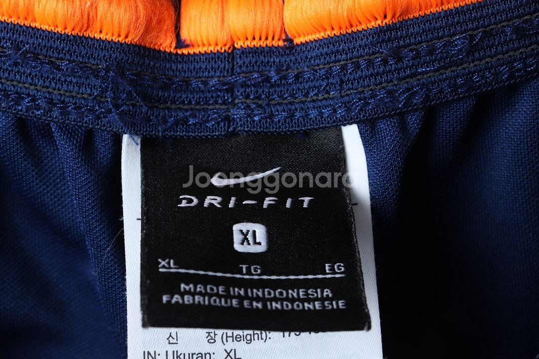 (XL) 나이키 반바지 팬츠 축구 네이비 밴딩--6