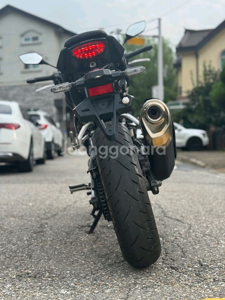 혼다 cb300r 21년형 2만키로 블박2채널 최저가--3