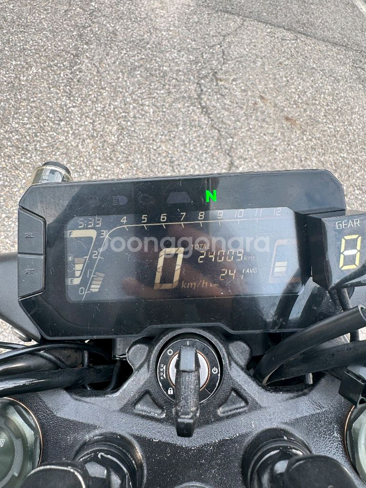 혼다 cb300r 21년형 2만키로 블박2채널 최저가--9