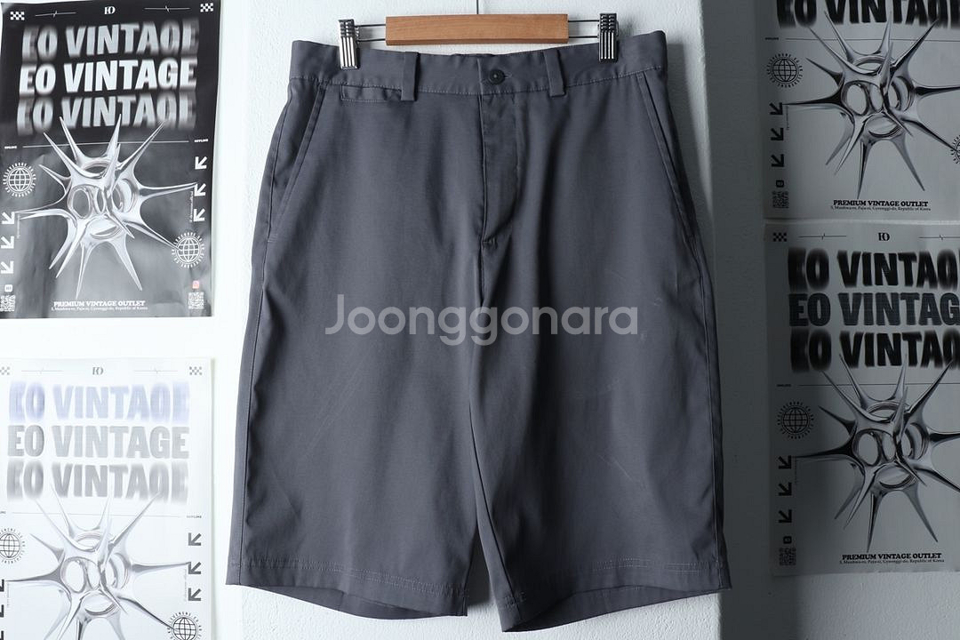 (M) 나이키 반바지 팬츠 골프 그레이 폴리--1