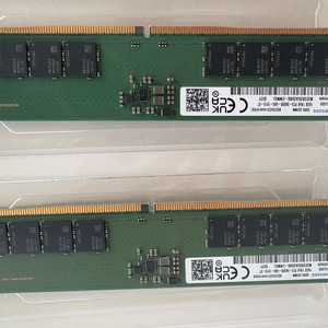삼성 ddr5 16g x2 램 메모리