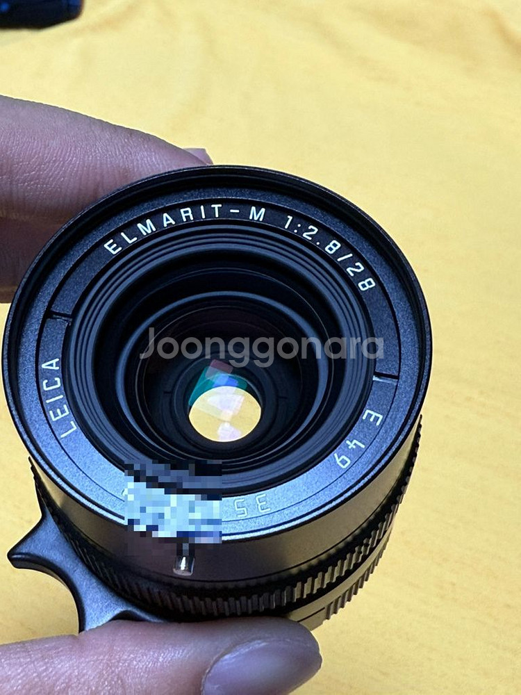 엘마릿 Elmarit M마운트 28mm 3세대 팝니다--2
