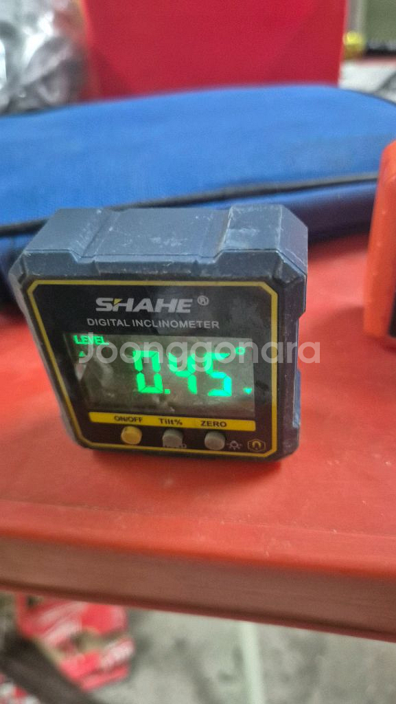SHAHE 디지털 경사계 각도계 레이저 5341-90--0