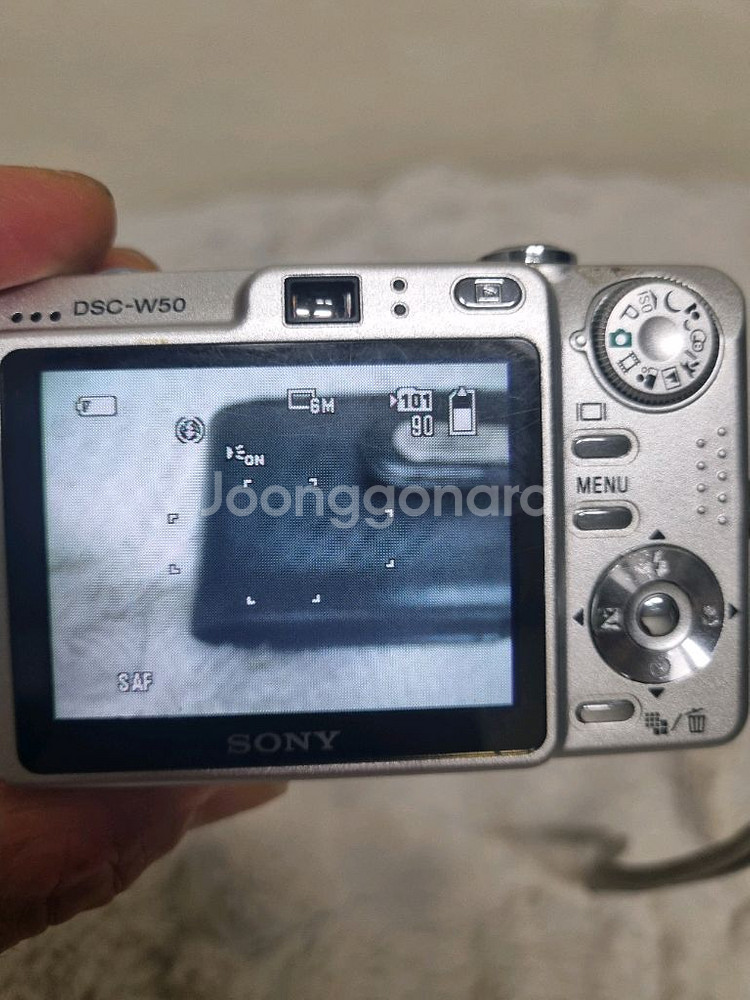 소니 사이버샷 dsc-w50 레트로 디카 빈티지 카메라--5