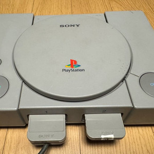 PS1/플스1 본체와 듀얼쇼크2개 + 메모리 변압기 등