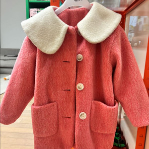 미미씨엘 알파카 코트 베이지 라지 사이즈