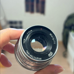 인더스타 50mm f2.8 RED P M39 올드렌즈
