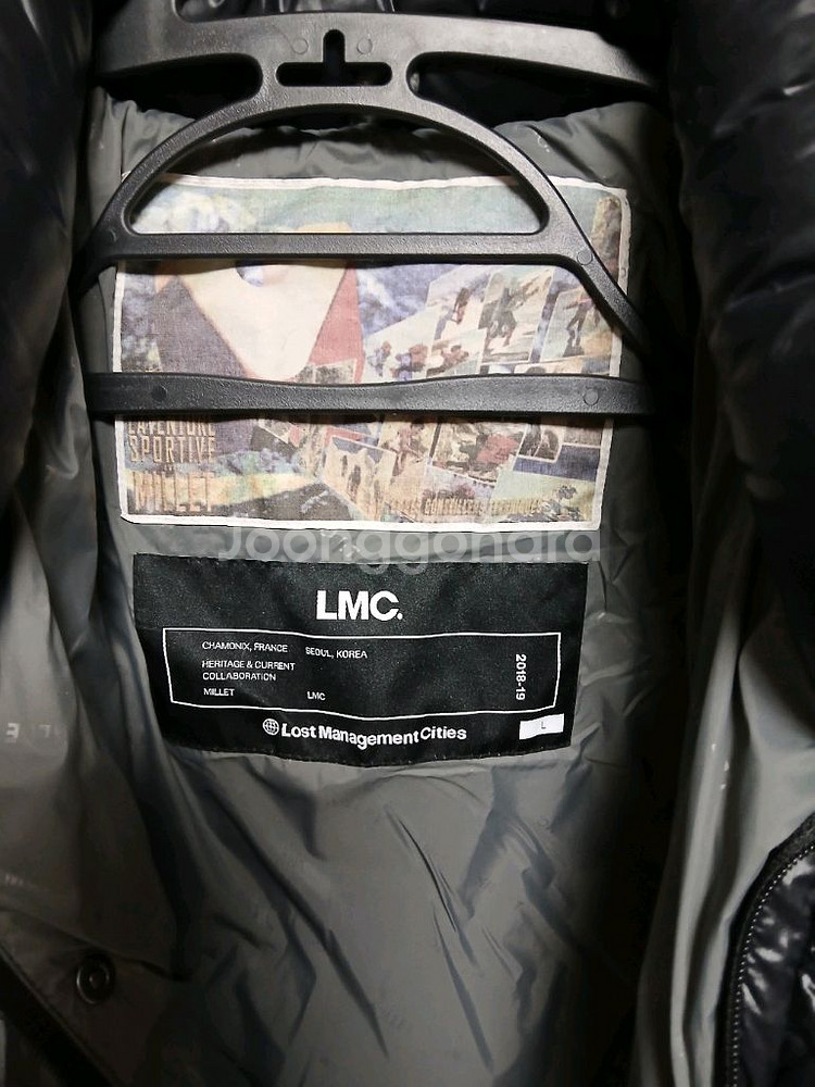 LMCx밀레클래식 숏패딩 L--2