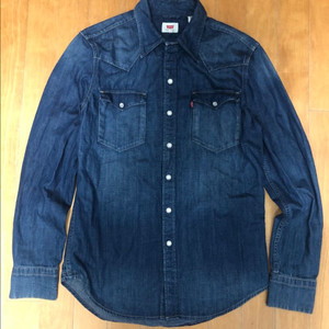 리바이스 웨스턴 무드 청남방 데님셔츠 S