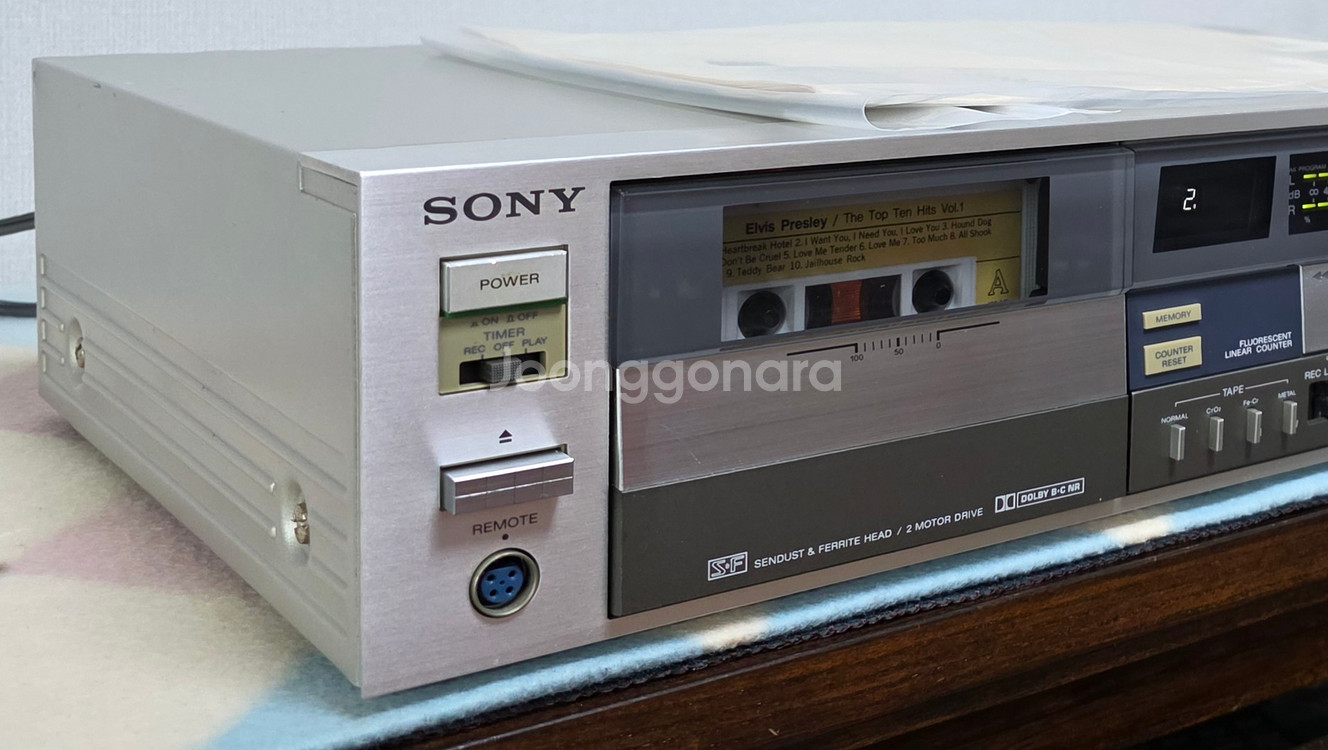 SONY 카세트 데크 TC-FX66--3