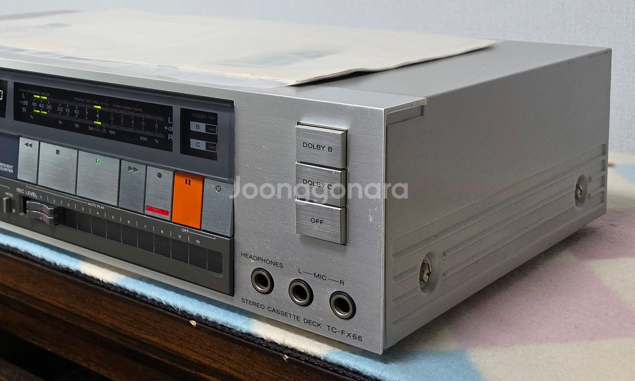 SONY 카세트 데크 TC-FX66--4