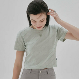 네스티팬시클럽 | NFC 다이애그널 라인 티 민트