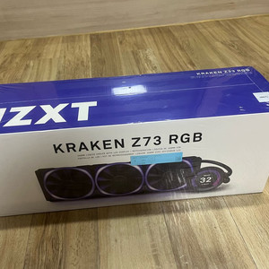 NZXT Z73 RGB white 미개봉 cpu 쿨러