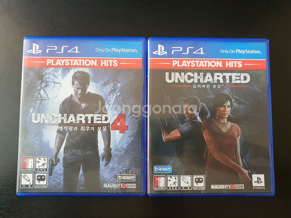 Ps4 언차티드4 + 잃어버린 유산--0