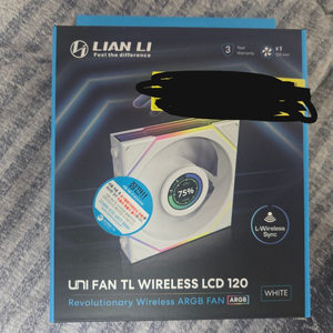 리안리 TL LCD 120 WIRELESS 화이트