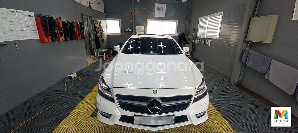 벤츠 cls350 막광택플러스+실내손세차--0