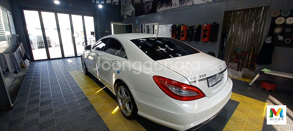 벤츠 cls350 막광택플러스+실내손세차--3