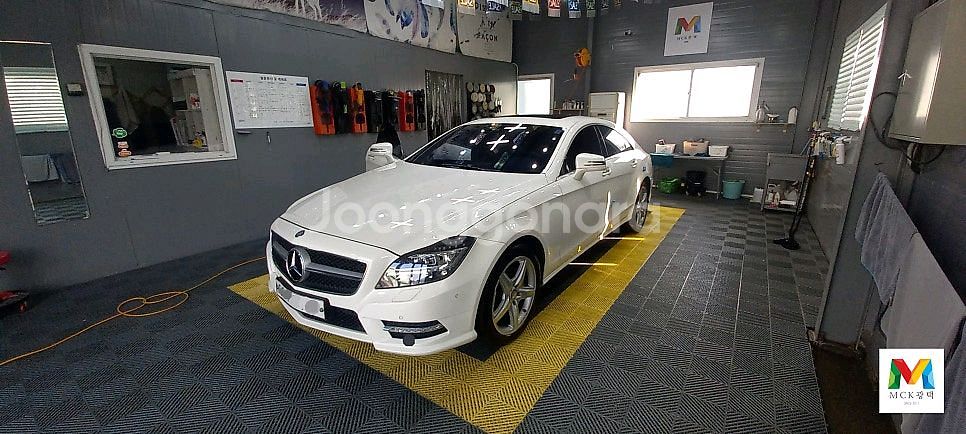 벤츠 cls350 막광택플러스+실내손세차--4
