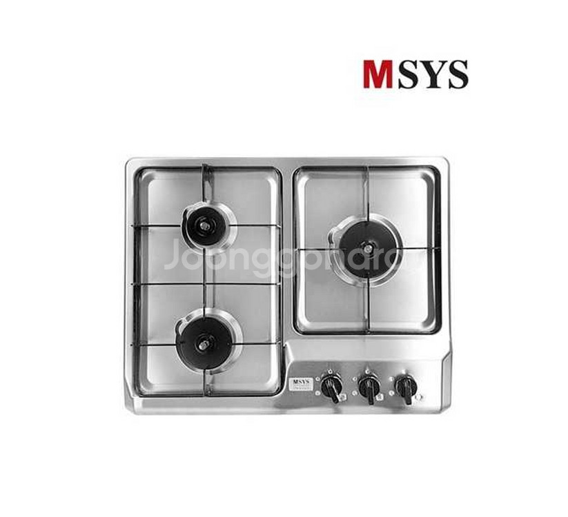 (새제품)한샘 msys 3구 가스레인지쿡탑LNG,LPG--1