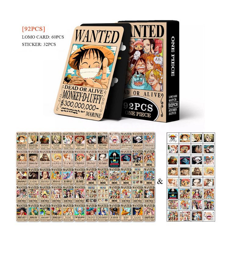 애니) 원피스 포토카드 1세트 -92장--2