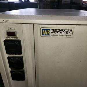 AVR자동전압조정기 판매 합니다.