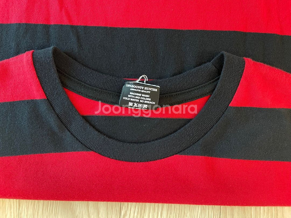 바운티헌터 SS 보더 티셔츠--3