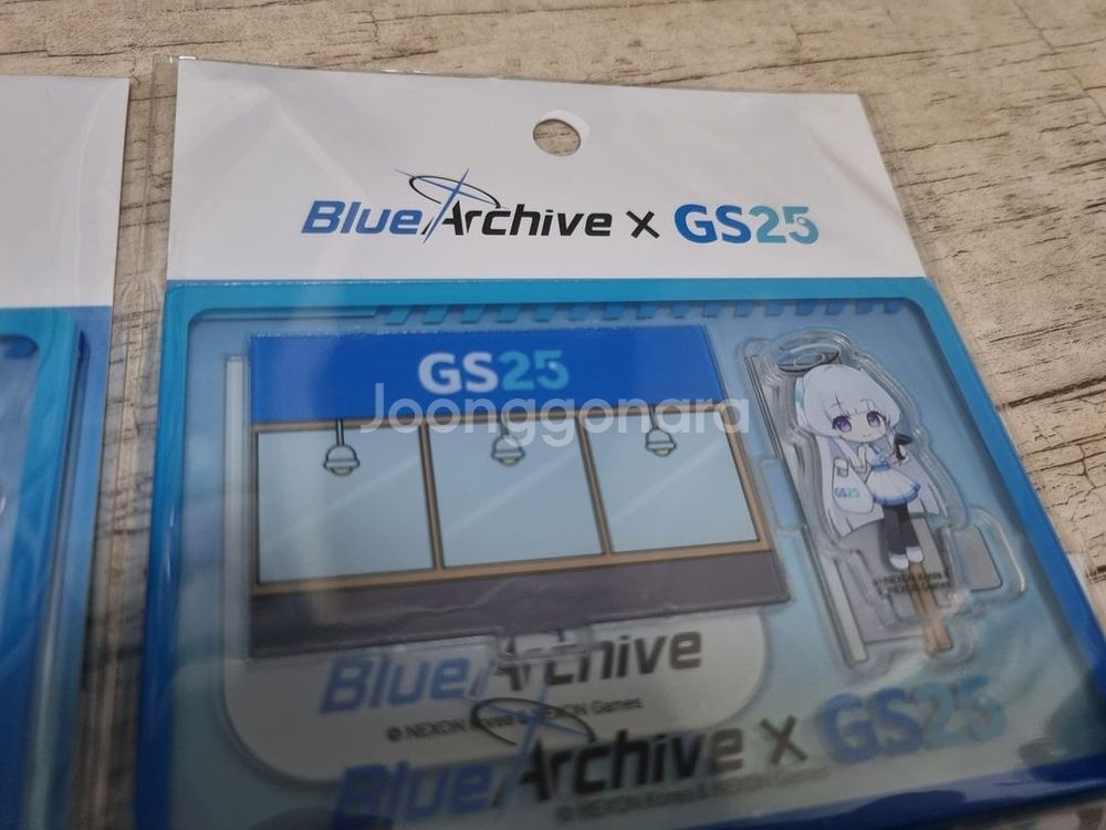 블루 아카이브 GS25 콜라보 캔빗지, 키링, 디오라마--6