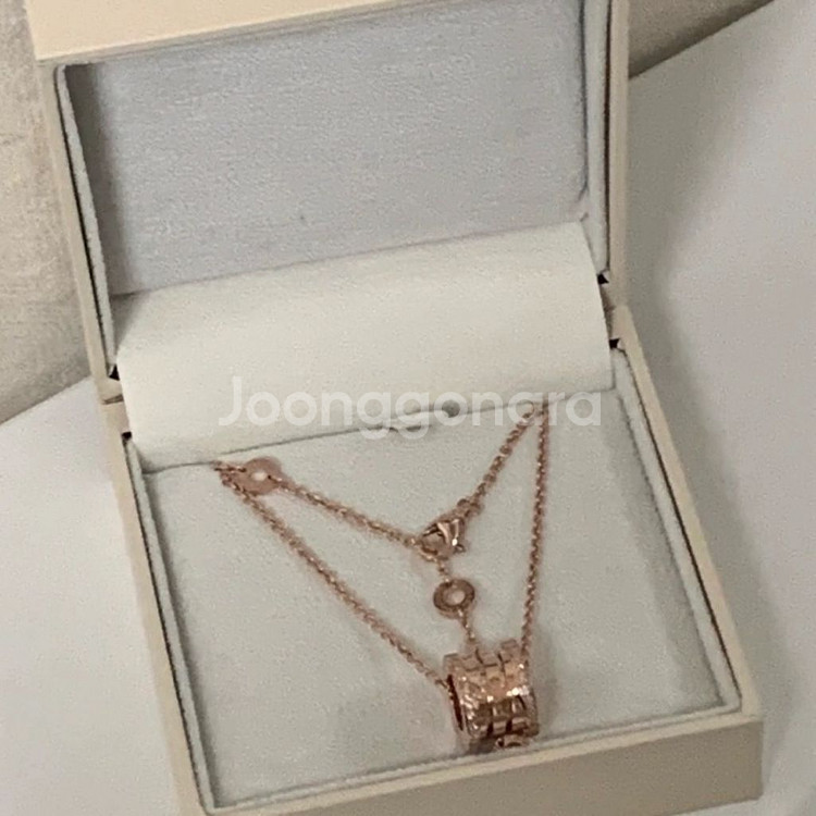 18k 로즈골드 목걸이 네크리스--3