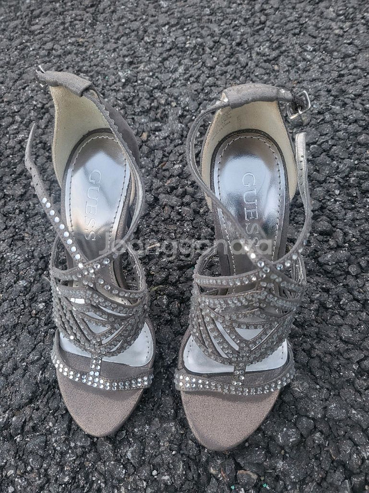 guess 게스 하이힐 샌들(225mm) 게--2