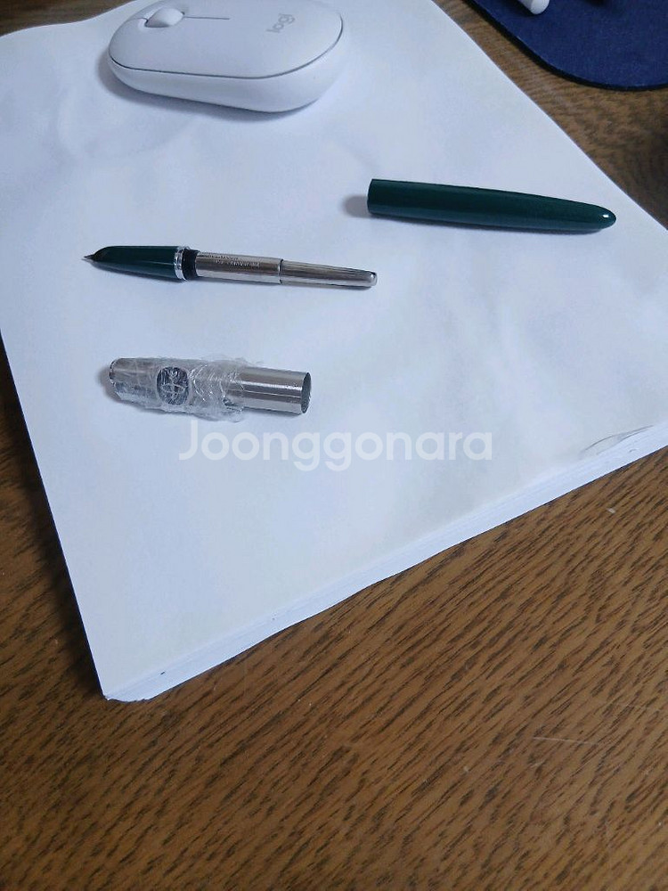 파카 21 만년필 ef 닙--1