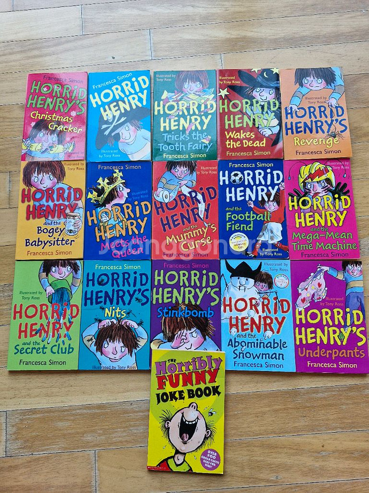 잠수네 영어책 호리드헨리챕터( horrid henry)--0