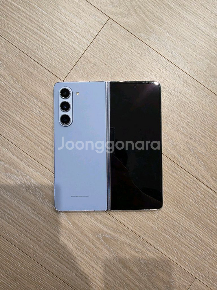 갤럭시 Z Fold 5 아이스블루 512G Kt정상해지--0