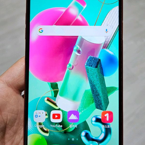 LG Q92 5G 레드 128GB 싸게 팝니다.