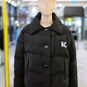 럭키슈에뜨 잣수 패치패딩/36