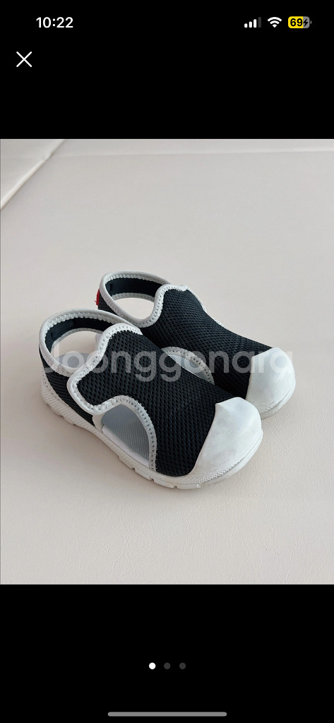 헌터 키즈 샌들 UK9 150--0