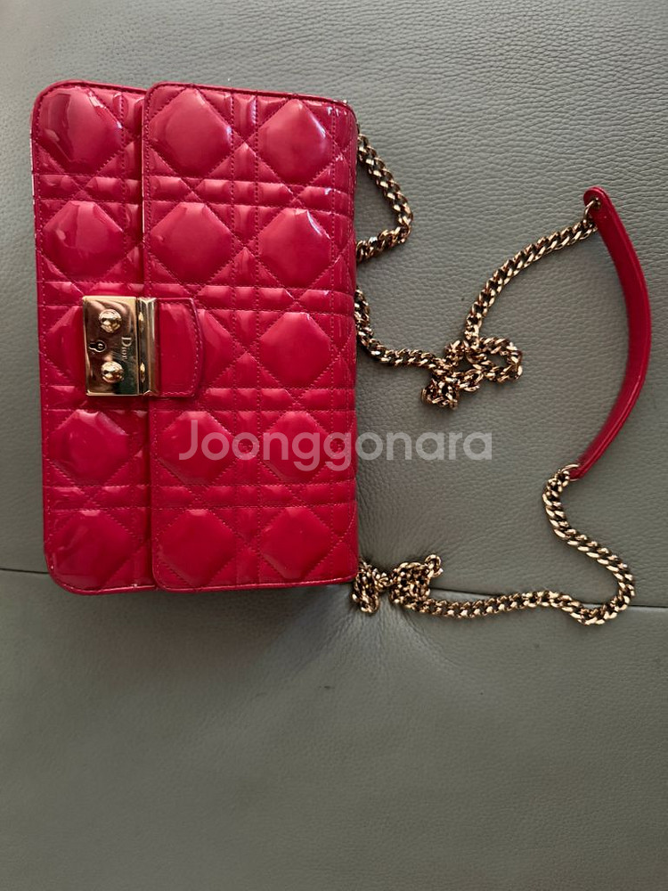 디올 까냐쥬 백이랑 장지갑겸 클러치백 두개--1