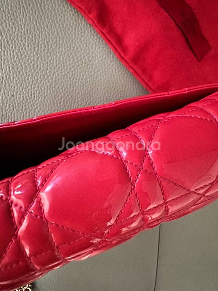 디올 까냐쥬 백이랑 장지갑겸 클러치백 두개--5